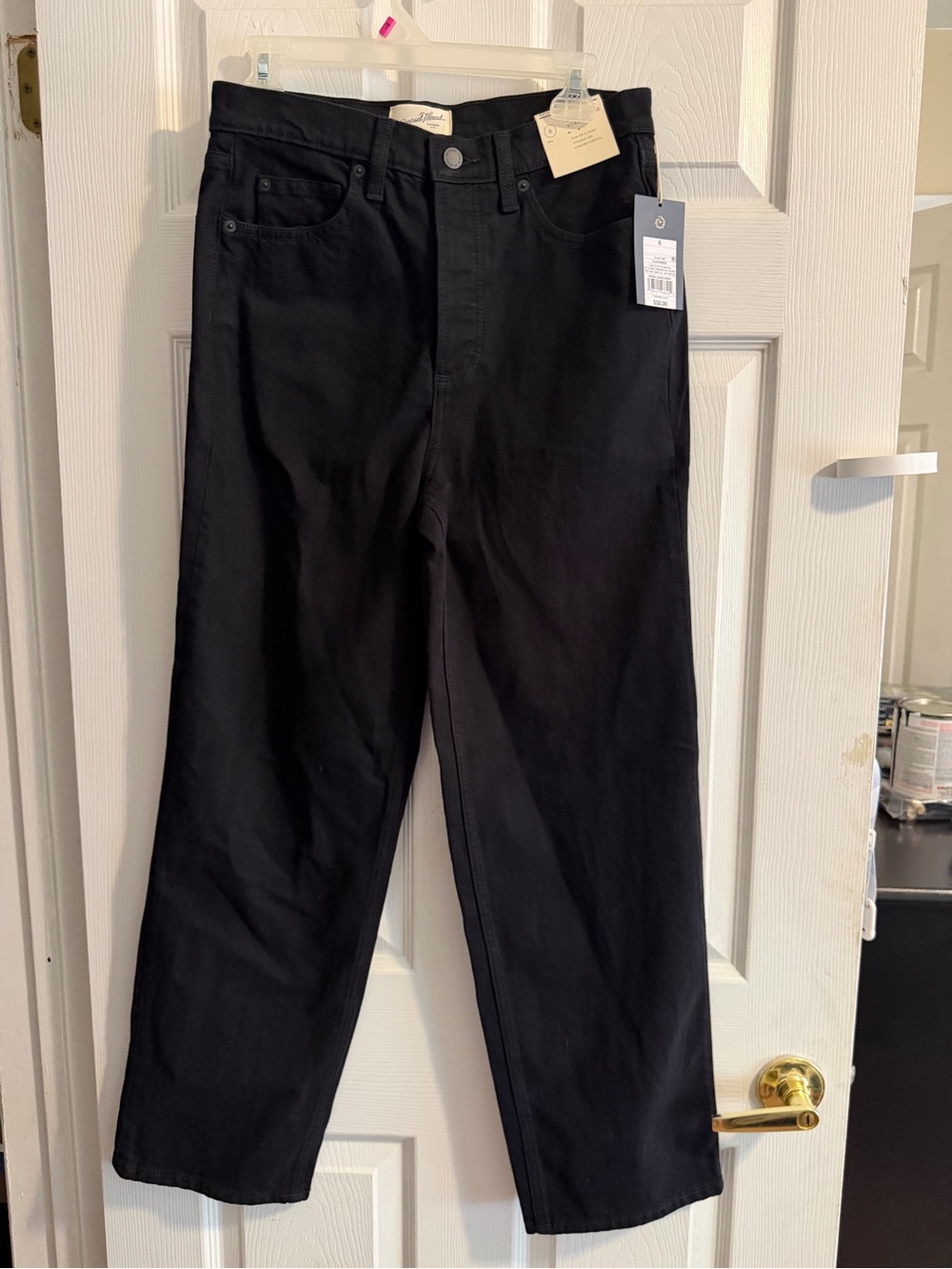 Universal Thread Black Straight Leg Women's Pants